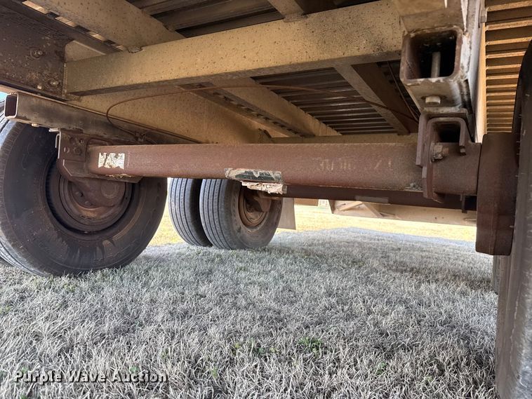 image for item ES5953 2008 Alum-Line drop deck equipment trailer