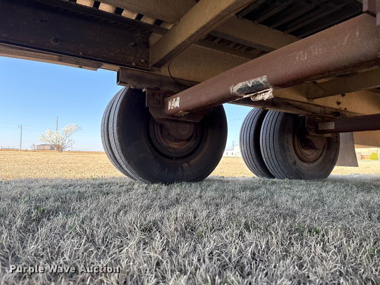 image for item ES5953 2008 Alum-Line drop deck equipment trailer