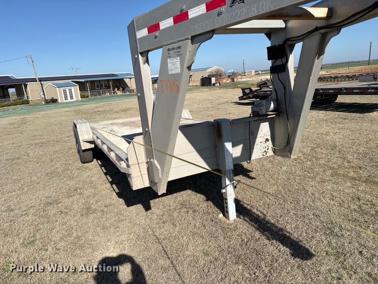 image for item ES5954 2008 Alum-Line equipment trailer