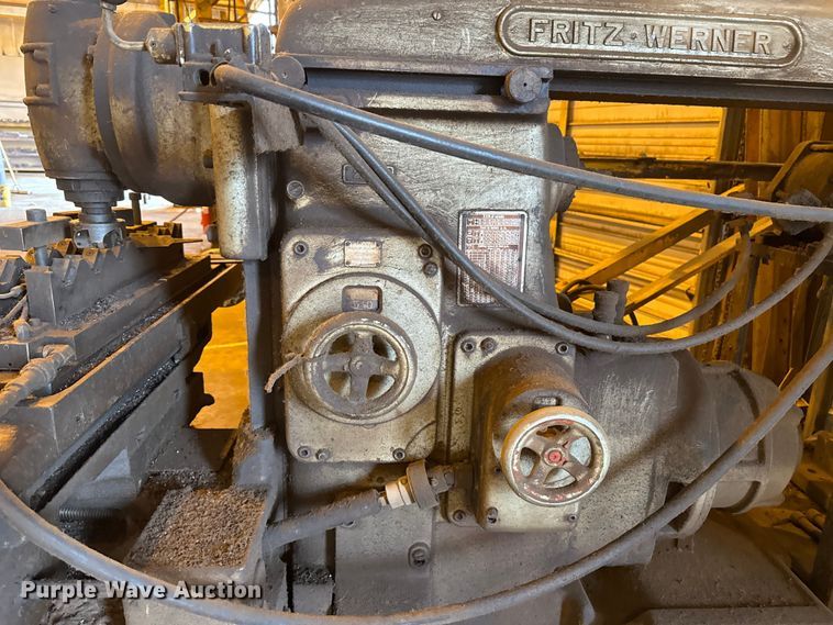 image for item ES5961 Fritz-Werner milling machine