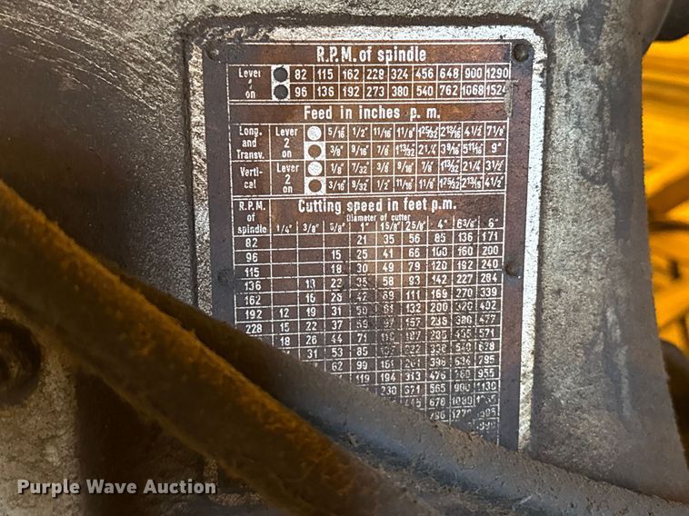 image for item ES5961 Fritz-Werner milling machine