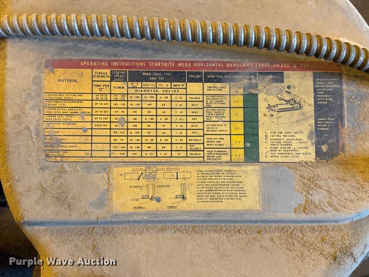 image for item ES5962 SMT horizontal bandsaw