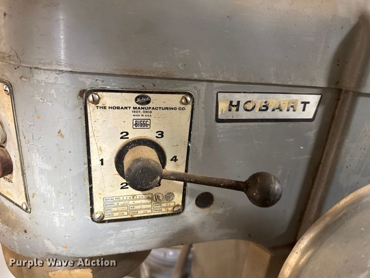 image for item ES5969 Hobart H-600 Commercial mixer