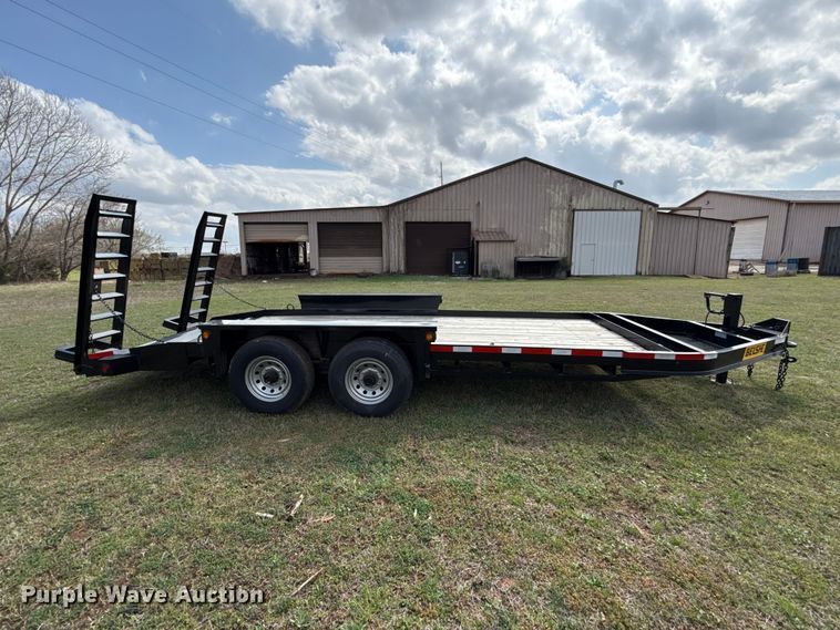 image for item ES5971 2024 Belshe WB14 equipment trailer
