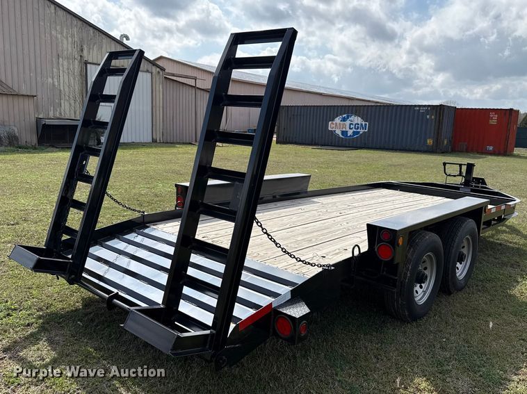 image for item ES5971 2024 Belshe WB14 equipment trailer