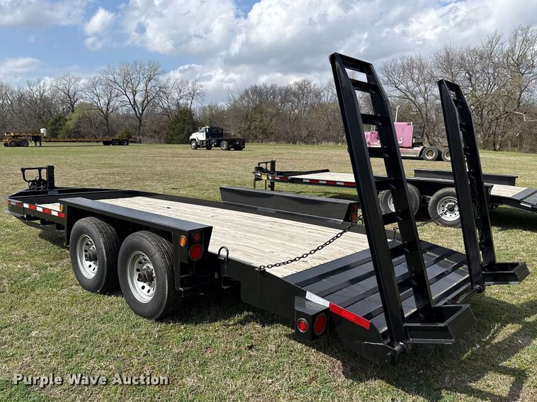 image for item ES5971 2024 Belshe WB14 equipment trailer