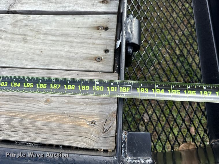 image for item ES5971 2024 Belshe WB14 equipment trailer