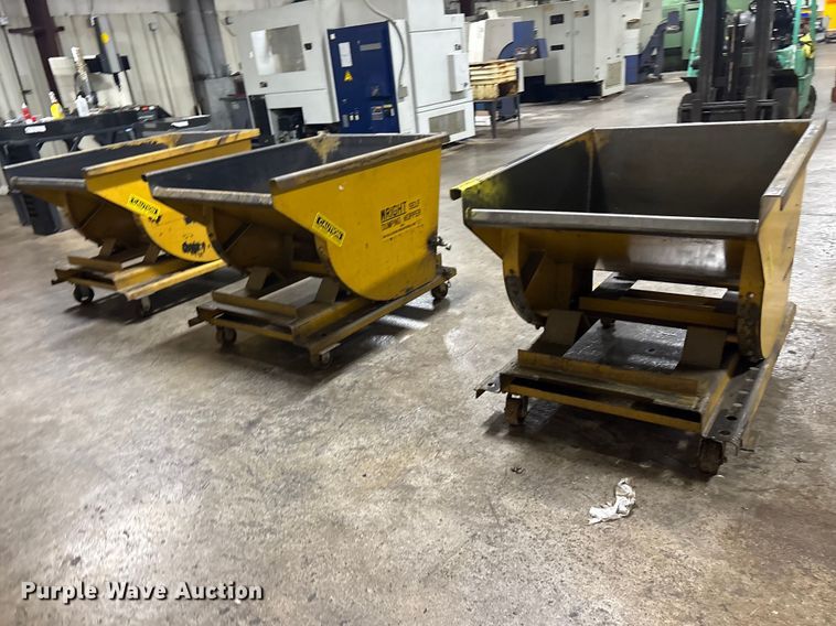 image for item ES8639  (3) Wright self dumping hoppers