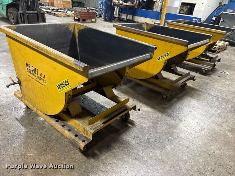 image for item ES8639  (3) Wright self dumping hoppers