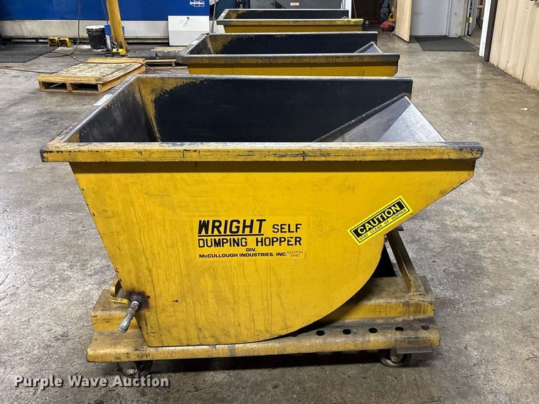 image for item ES8639  (3) Wright self dumping hoppers