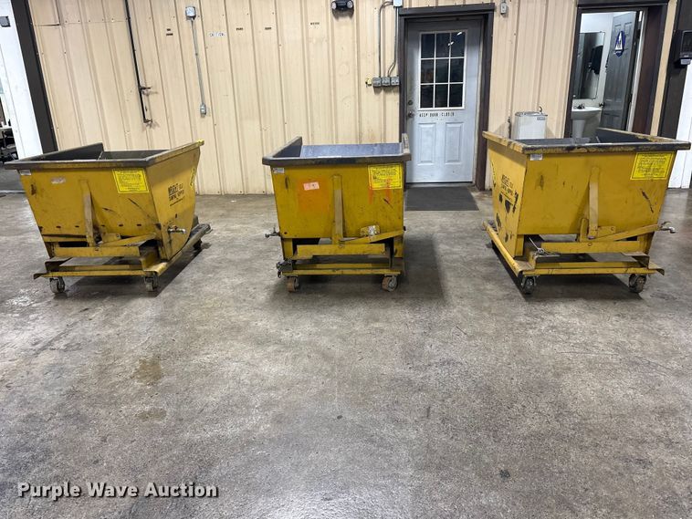 image for item ES8639  (3) Wright self dumping hoppers