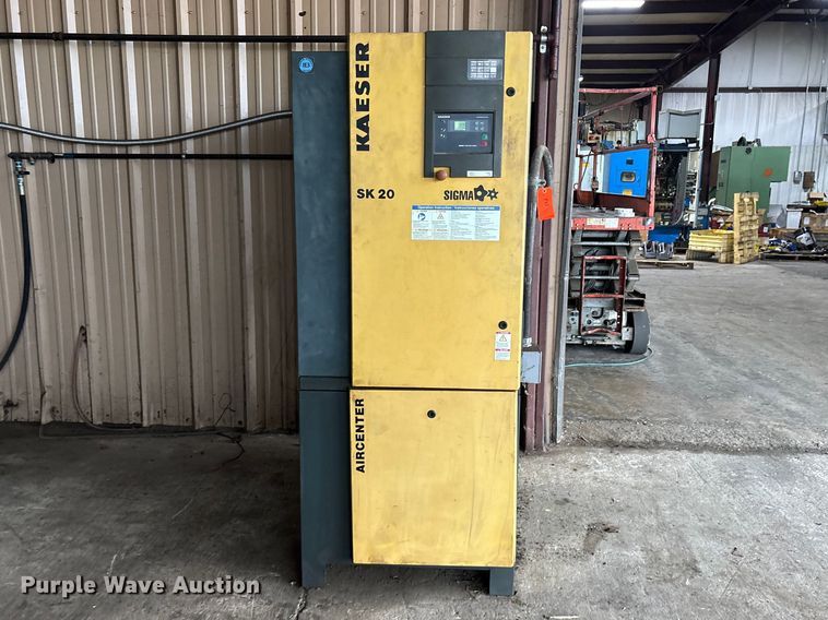 image for item ES8642 2013 Kaeser Air Center SK 20 air compressor
