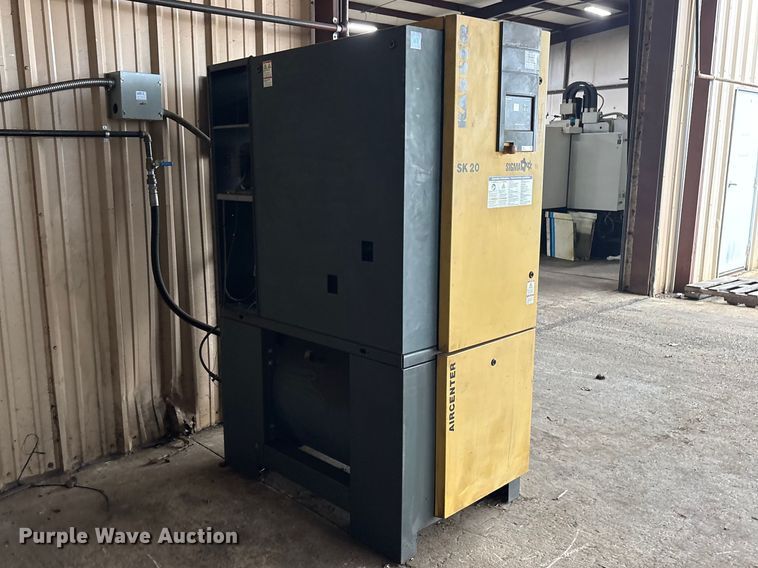 image for item ES8642 2013 Kaeser Air Center SK 20 air compressor