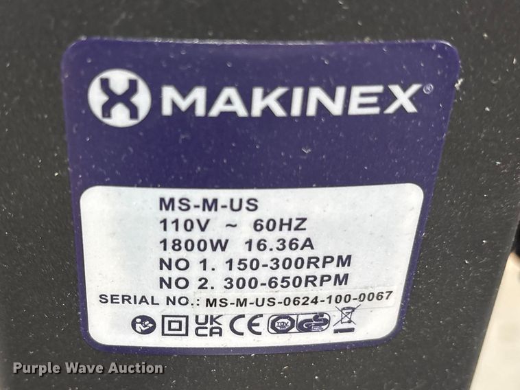 image for item ES8647 Makinex MS-100 mixer