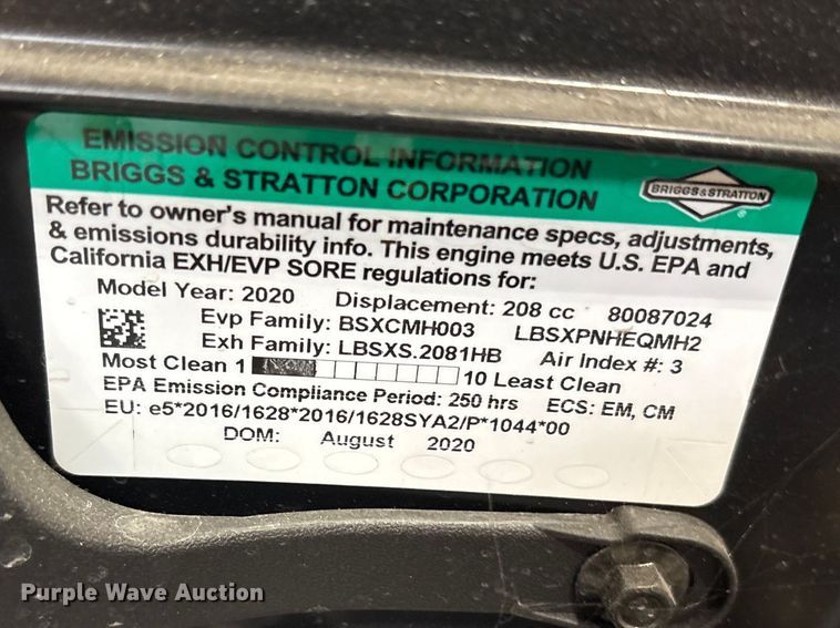 image for item ES8650 2020 Makinex DPC-2200 pressure washer