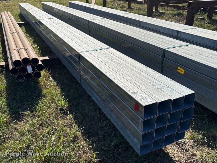 image for item ES8672 (16) 12 gauge galvanized tubing