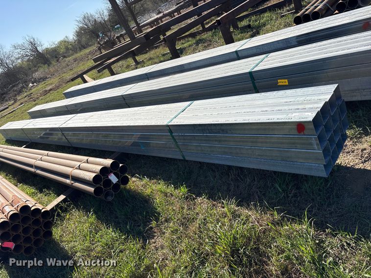 image for item ES8672 (16) 12 gauge galvanized tubing