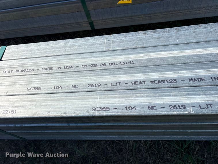 image for item ES8672 (16) 12 gauge galvanized tubing