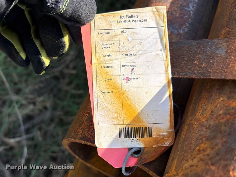 image for item ES8674 (19) joints of 3.5