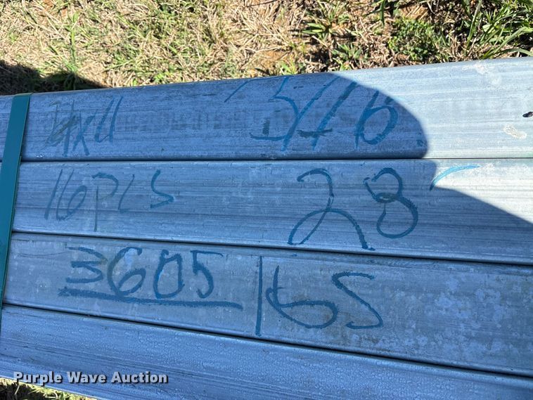 image for item ES8689 (16) 28' L galvanized tubing