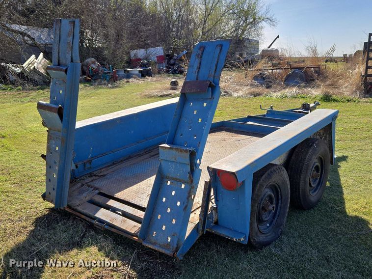 image for item ET1321 Shop built equipment trailer