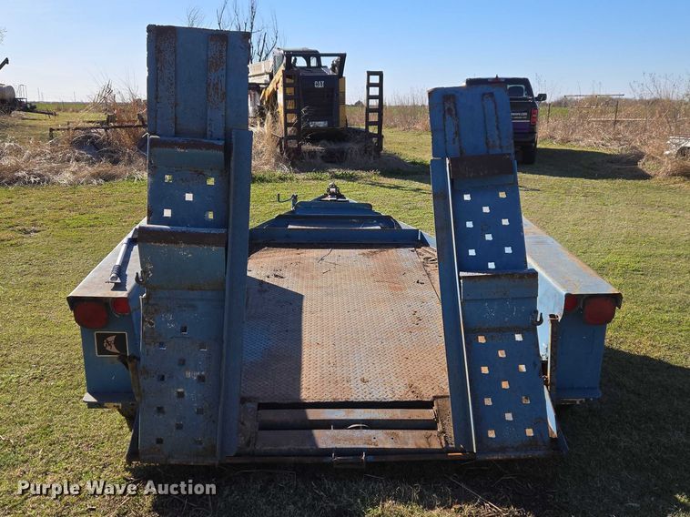 image for item ET1321 Shop built equipment trailer