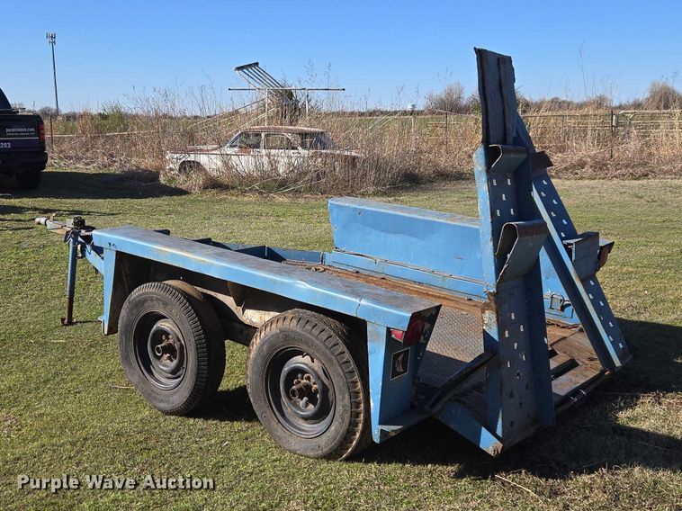 image for item ET1321 Shop built equipment trailer