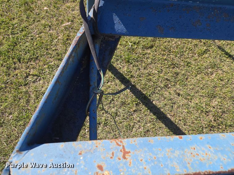 image for item ET1321 Shop built equipment trailer