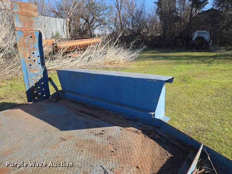 image for item ET1321 Shop built equipment trailer