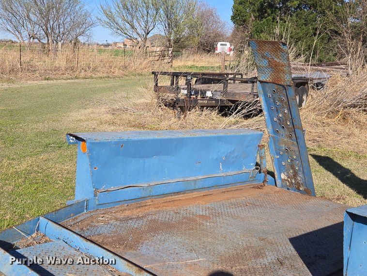 image for item ET1321 Shop built equipment trailer