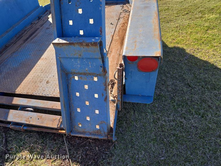 image for item ET1321 Shop built equipment trailer
