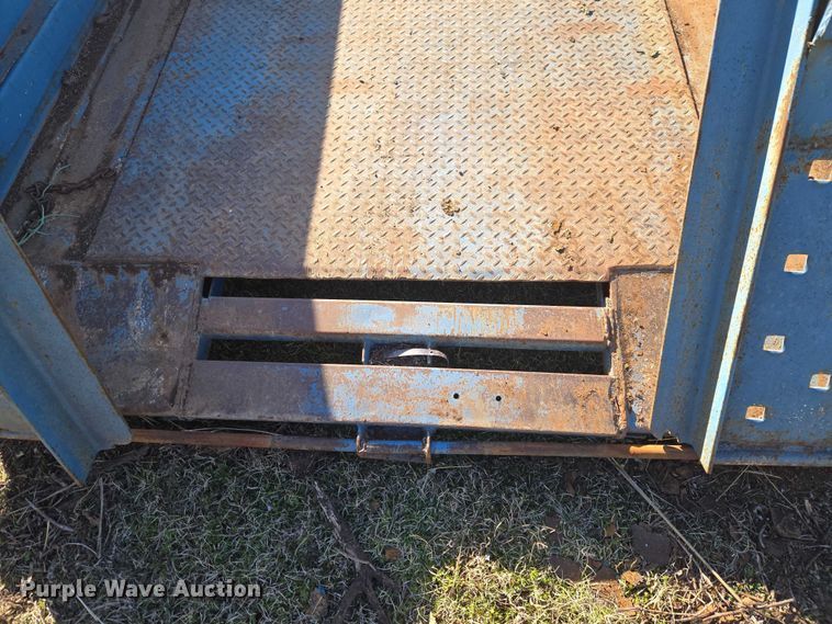 image for item ET1321 Shop built equipment trailer