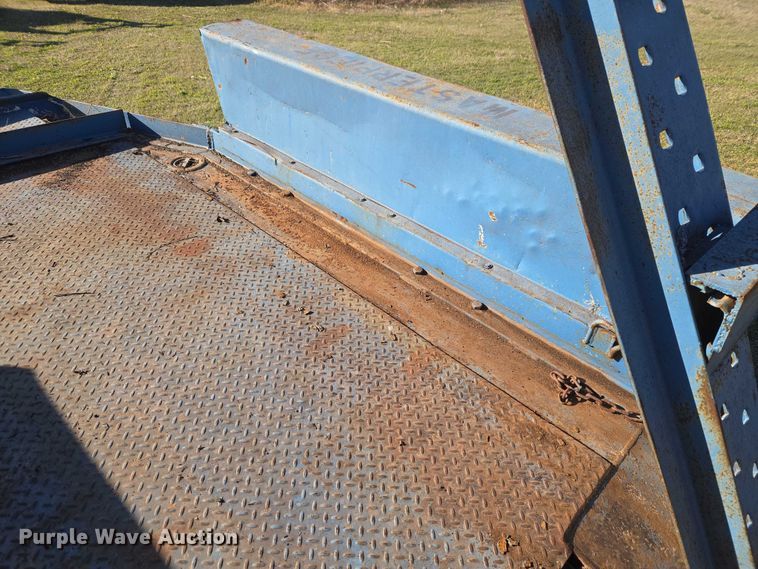 image for item ET1321 Shop built equipment trailer