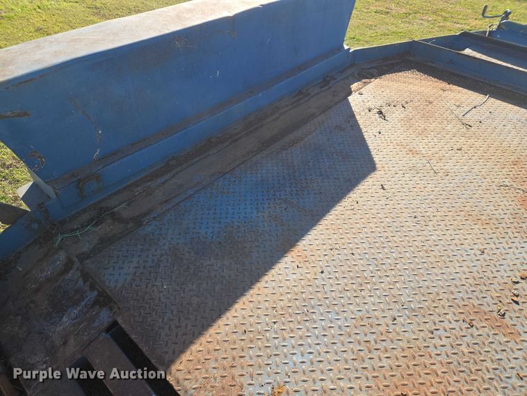 image for item ET1321 Shop built equipment trailer