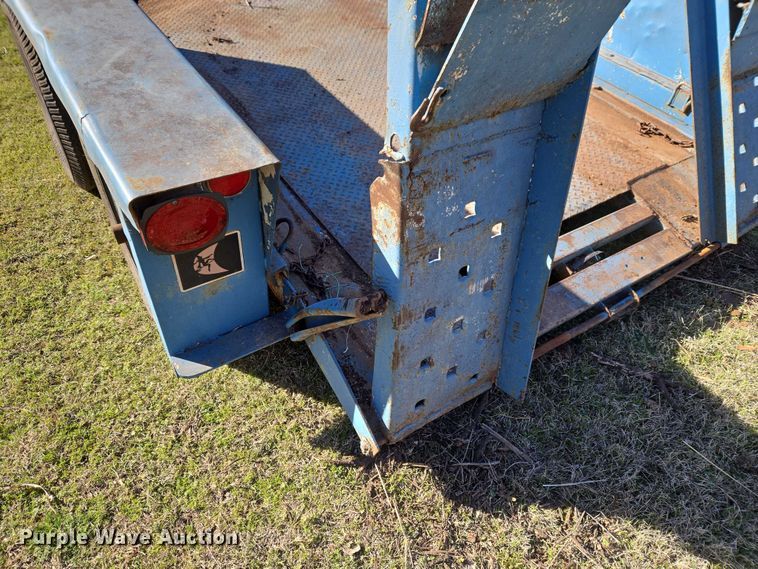 image for item ET1321 Shop built equipment trailer