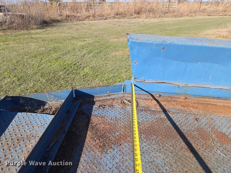 image for item ET1321 Shop built equipment trailer