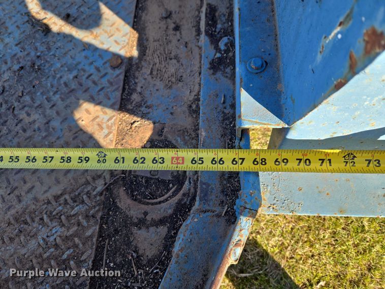 image for item ET1321 Shop built equipment trailer