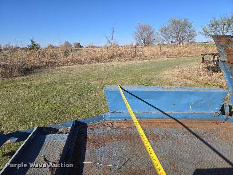image for item ET1321 Shop built equipment trailer