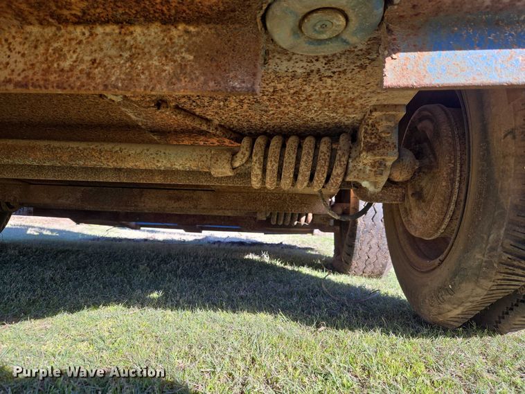 image for item ET1321 Shop built equipment trailer