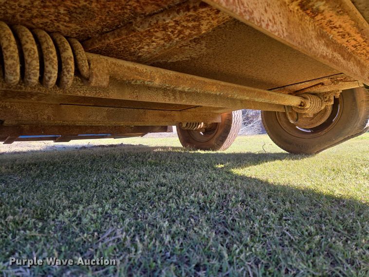 image for item ET1321 Shop built equipment trailer