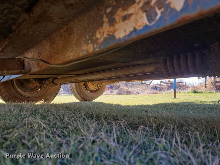 image for item ET1321 Shop built equipment trailer