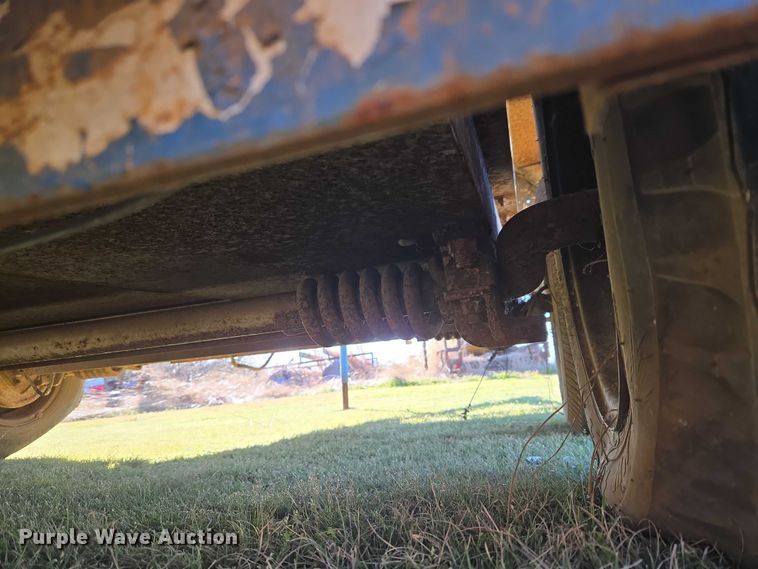 image for item ET1321 Shop built equipment trailer