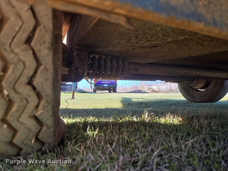 image for item ET1321 Shop built equipment trailer