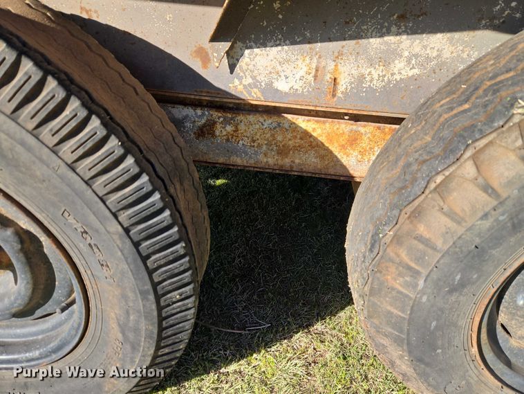 image for item ET1321 Shop built equipment trailer