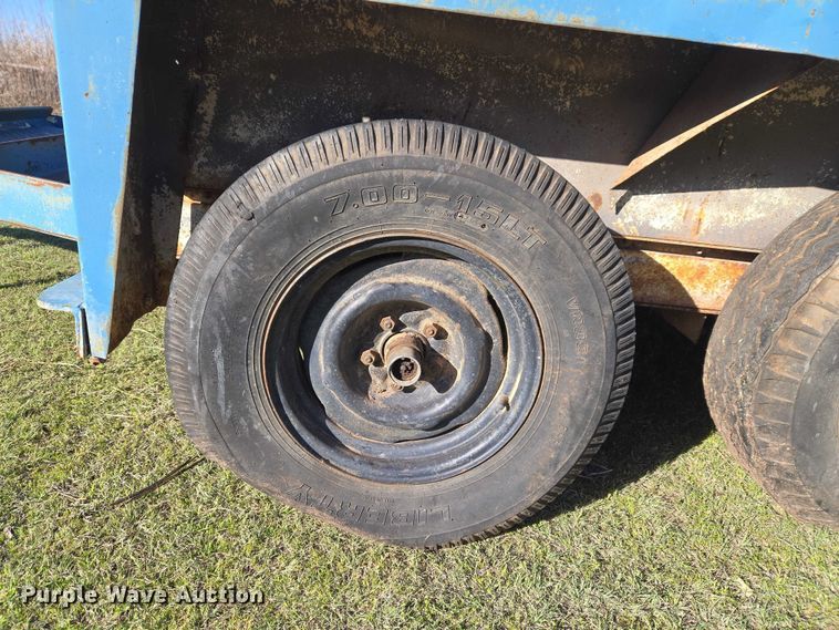 image for item ET1321 Shop built equipment trailer