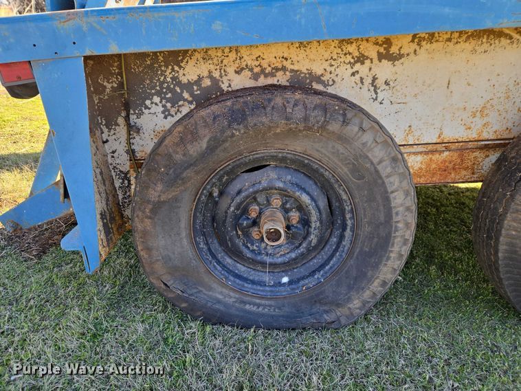 image for item ET1321 Shop built equipment trailer