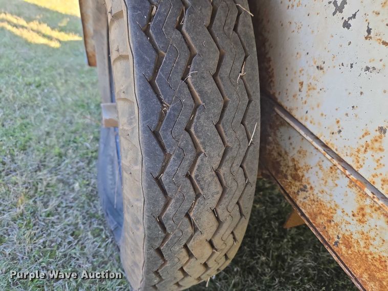 image for item ET1321 Shop built equipment trailer