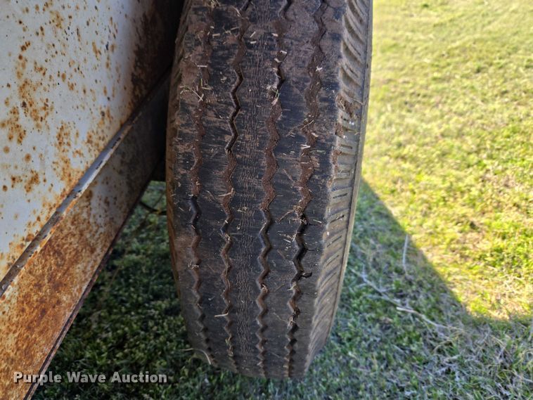 image for item ET1321 Shop built equipment trailer