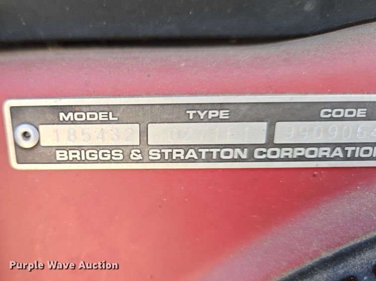 image for item ET1328 PowerBack GBVF5000 generator