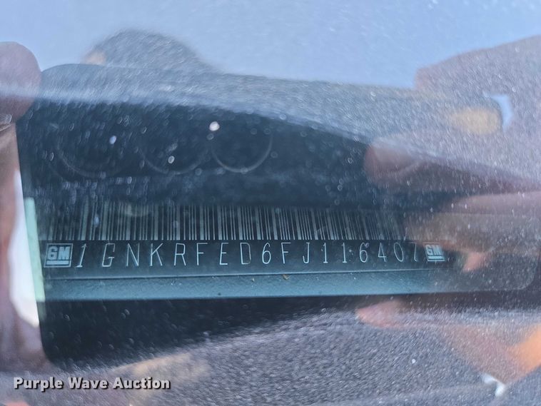 image for item ET1386 2015 Chevrolet Traverse SUV